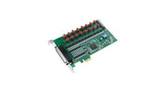 16-kanałowy Karta PCIE z wyjściem SSR (DC) i 16-kanałów izolowanych wejść cyfrowych PCIE-1763DH-AE