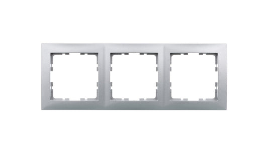 Berker B.Kwadrat Ramka potrójna aluminium 5310138994