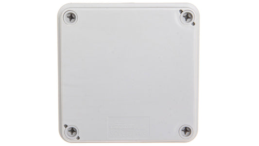 Puszka hermetyczna natynkowa 108x108x56mm IP65 szara PH-1A.1 28.11