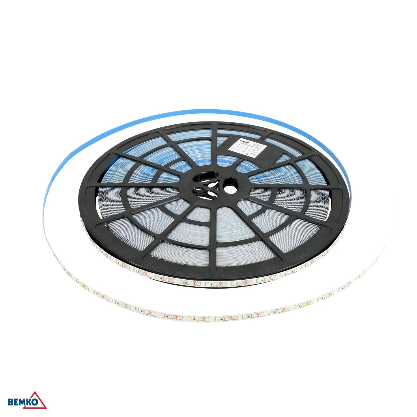 Taśma LED premium 12V DC 2835 6000LED/50M 9.2W/1M IP20 biała zimna