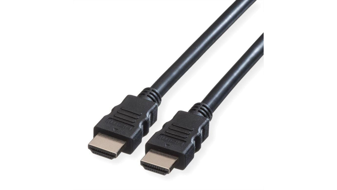 VALUE Kabel HDMI 8K (7680 x 4320) Ultra HD z Ethernetem, M/M, zwart, 2 m