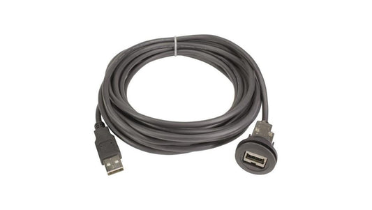 Gniazdo USB 22mm har-port -25÷70C Ø22,3mm IP20 czarny Dł: 1m 9454521961