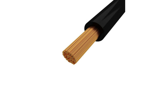 Przewód 1,5mm2 czarny H07V-K 100m Linka sterownicza BiTOne 450/750V 4916