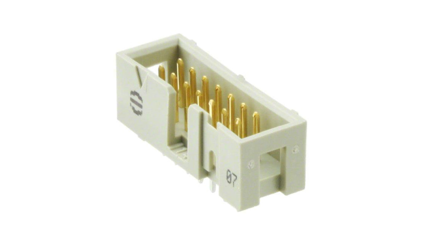 Gniazdo IDC męskie PIN: 14 proste THT 1,27mm R.styków: 2,54mm 09185146324