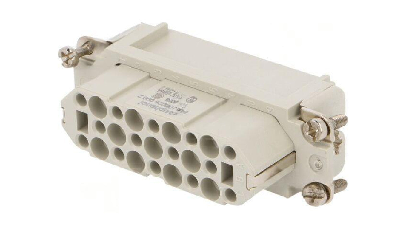 Złącze HDC wkładka stykowa żeńskie 10A 250V -PIN 25 25+PE C14610B0250002
