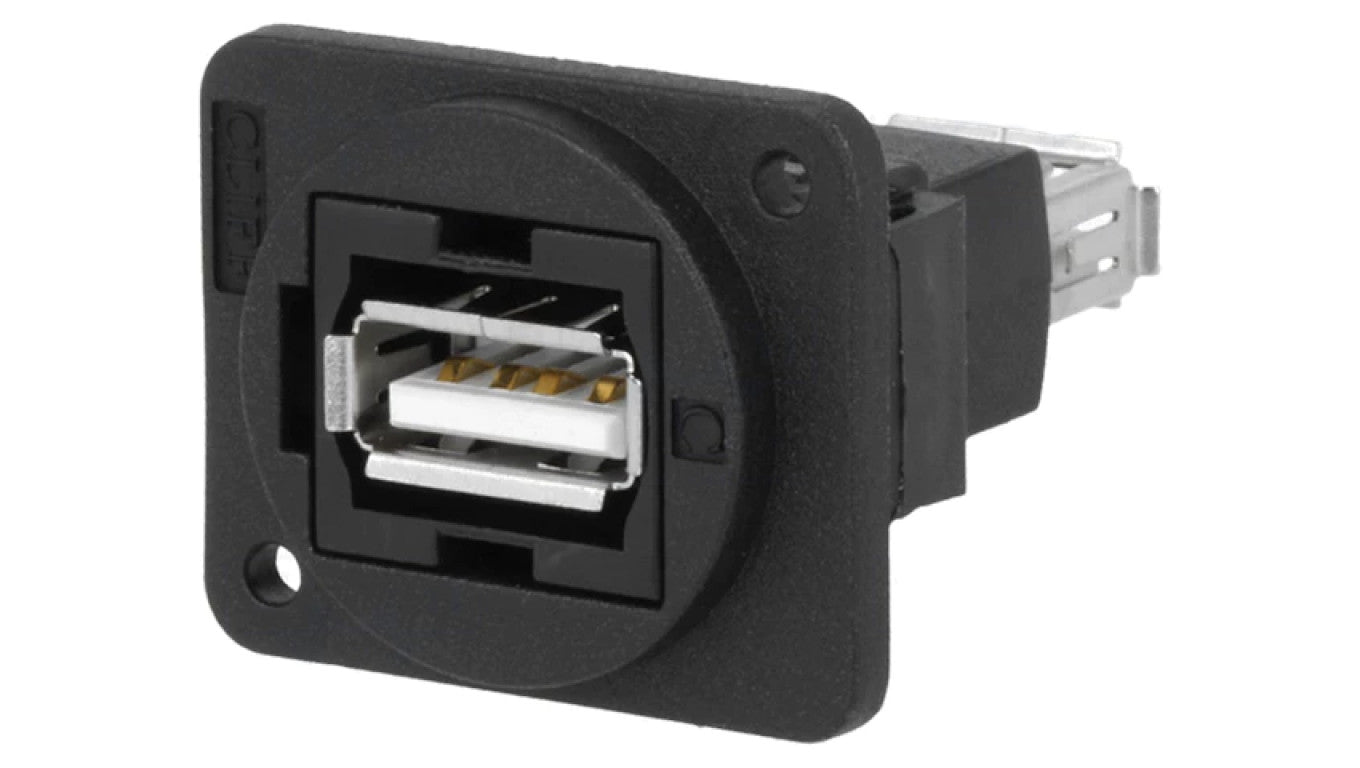 Łącznik USB A - USB A 2.0 FT plastik 19x24mm CP30208NX