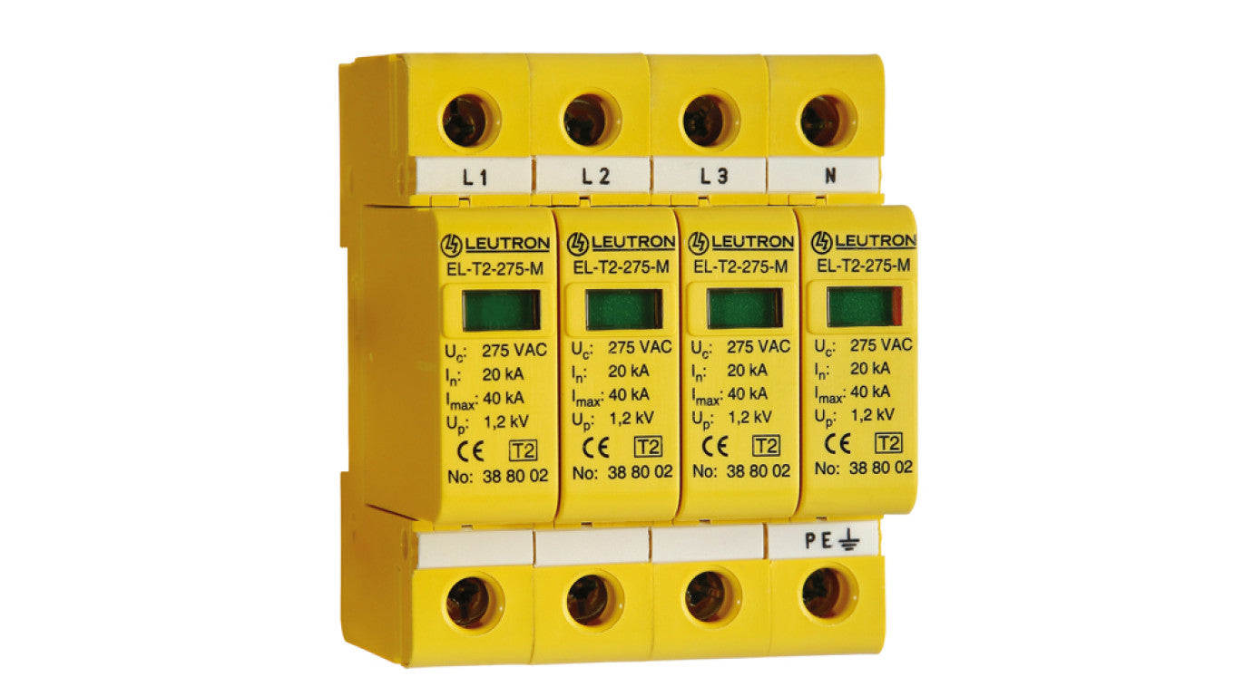 Ogranicznik przepięć Typ T2 20kA TNS EL-T2/4+0-275-FM 388 102
