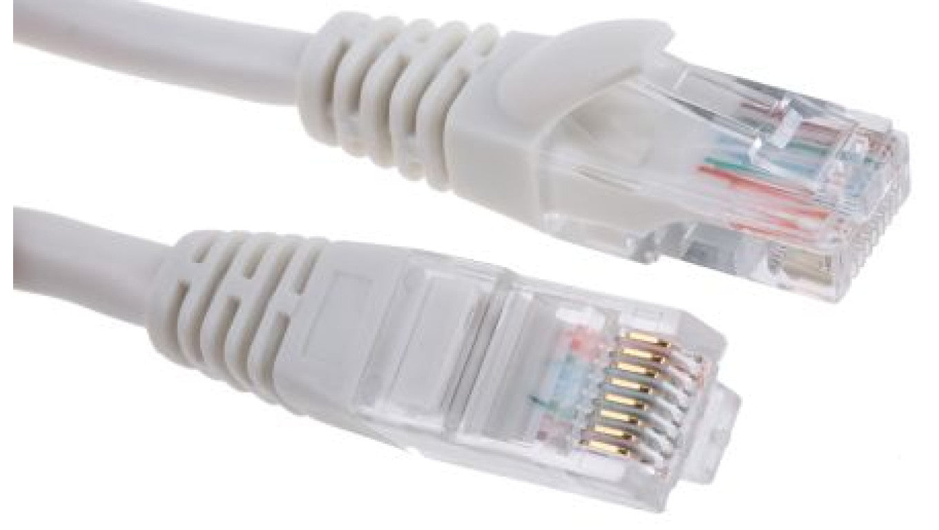 Kabel kat. 5e Nieosłonięty Biały 2m