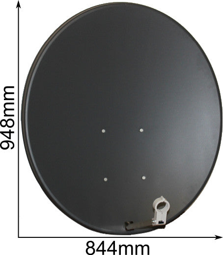 CZASZA ANTENA 90 CM CIEMNA (COR-900SAE-C); 8883