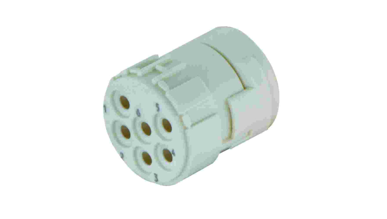 Złącze okrągłe M23 żeńskie bez styków 6-PIN 300V 9151063101