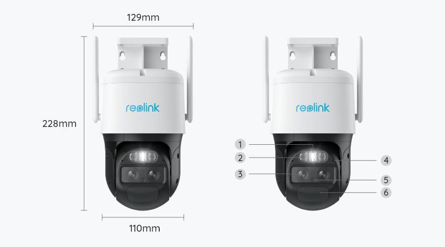 Kamera IP Reolink Trackmix Series G770 8MP LTE akomulatorowa