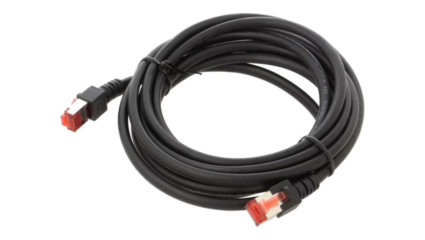 HELUKAT-803026 Patch cord S/FTP 6 linka Cu LSZH czarny 3m 27AWG
