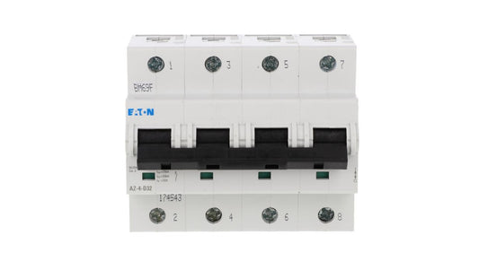 Wyłącznik nadprądowy 4P D 32A 25kA AC AZ-4-D32 174543