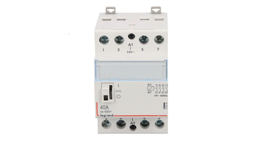 Stycznik modułowy 40A 4Z 0R 24V AC SM340 /z manipulatorem/ 412518