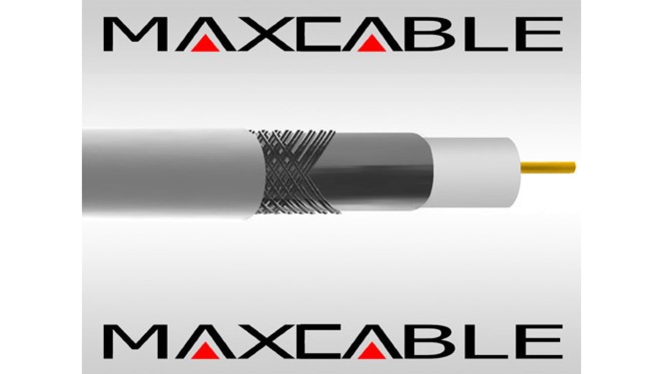 Przewód RG6U 1,02CCS HQ 100m MAXCABLE