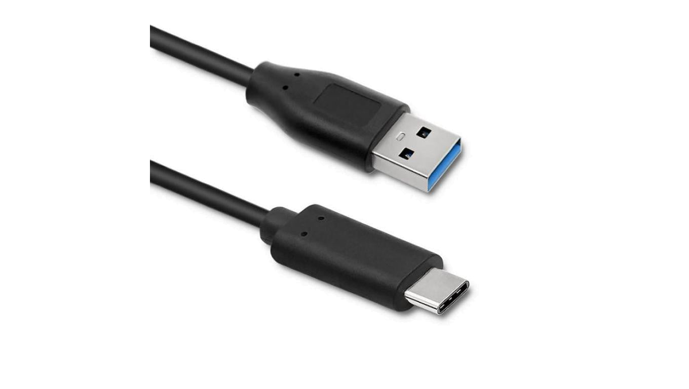 Qoltec Kabel USB 3.1 typ C męski USB 3.0 A męski 1.5m