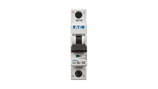 Wyłącznik nadprądowy 1P C 6A 15kA DC FAZ C6/1-DC 279125