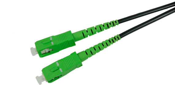 PATCHCORD ŚWIATŁOWODOWY SM 120M SIMPLEX 9/125 SC/APC-SC/APC zewn