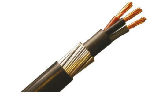 Wielożyłowy kabel przemysłowy Ekranowany 3 4 mm² 600/1000 V Polichlorek winylu PVC 13.6mm 50m RS PRO