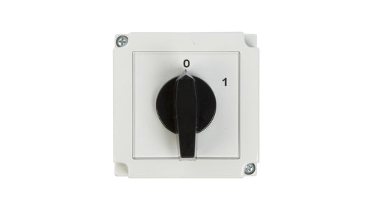 Łącznik krzywkowy 0-1 3P 25A w obudowie 4G25-10-PK R114 63-840306-031
