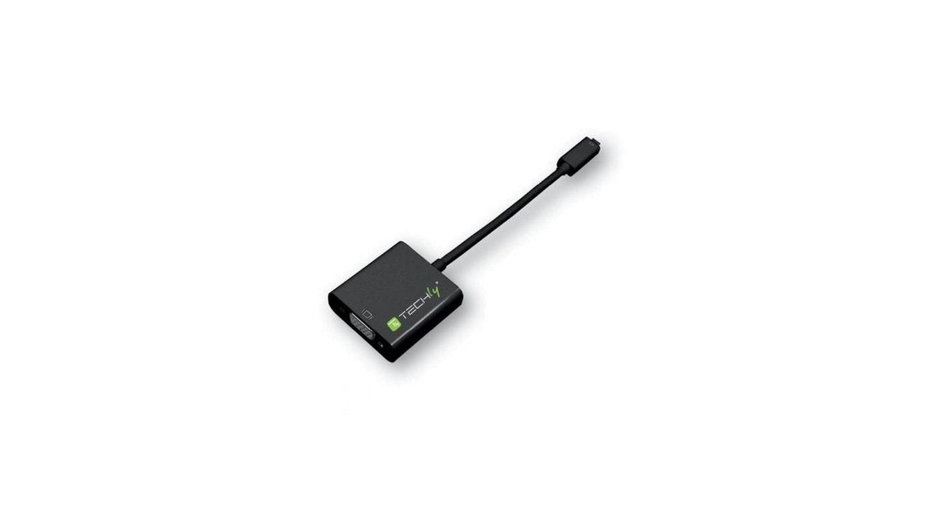 Konwerter Adapter Micro HDMI Typ D na VGA z Audio