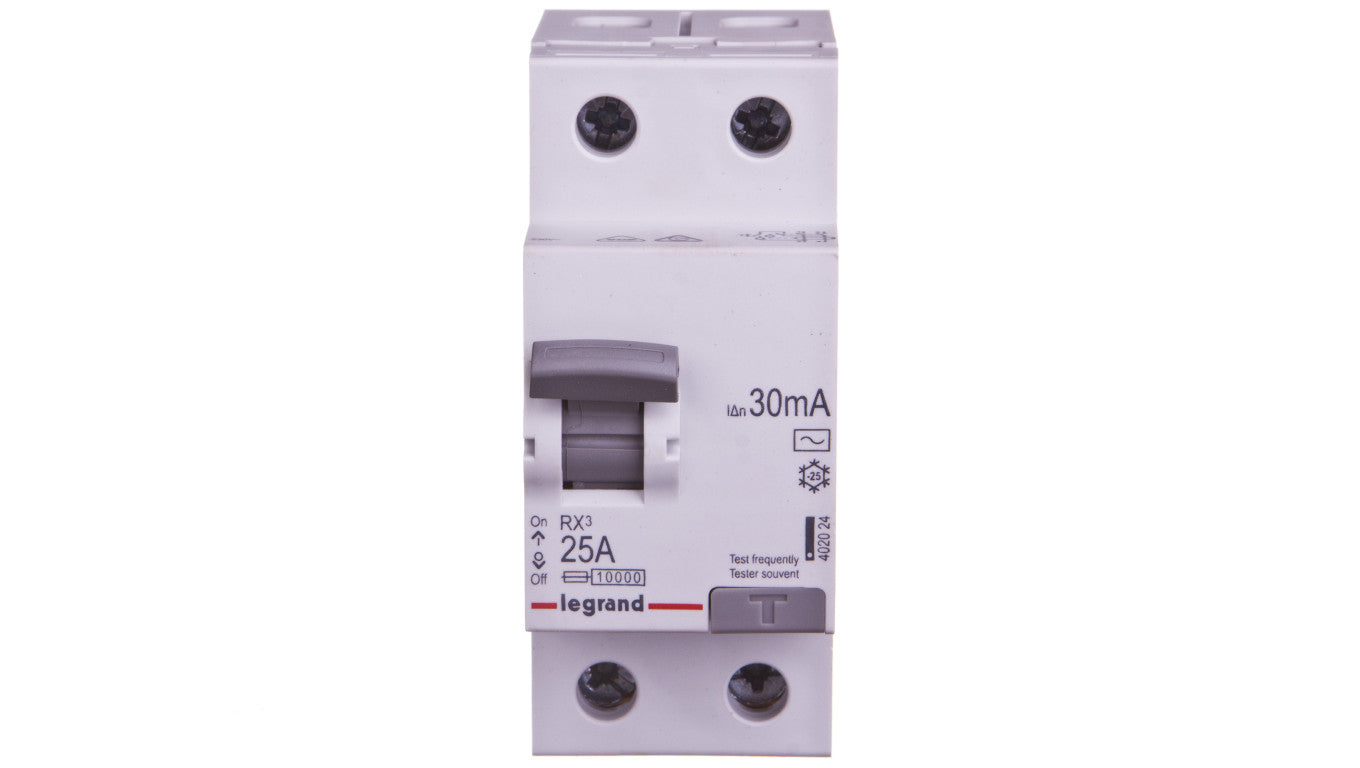 Wyłącznik różnicowoprądowy 2P 25A 0,03A typ AC P302 RX3 402024
