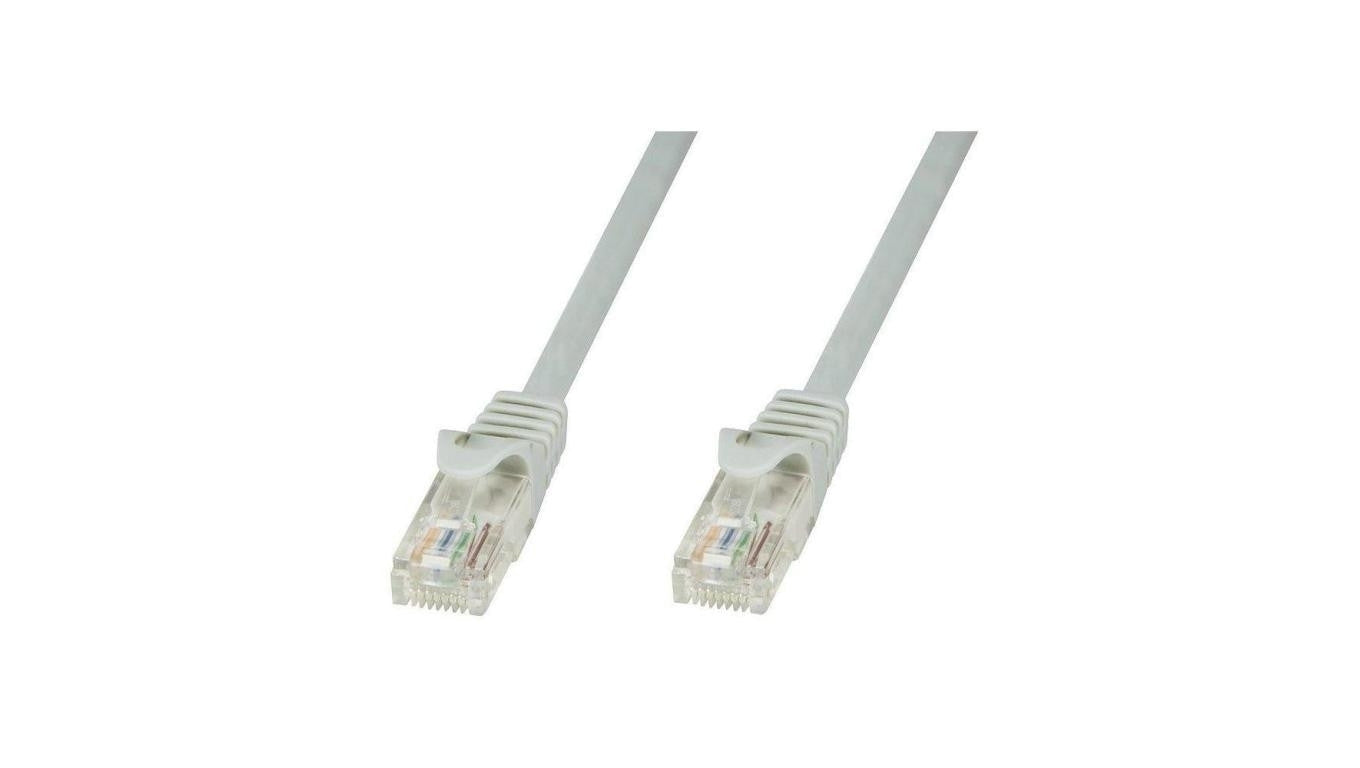 Patch Cord Kat5e U/UTP 10m Szary Soho CCA Techly