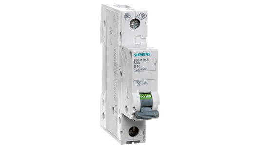 Wyłącznik nadprądowy 1P B 10A 6kA AC SENTRON 5SL6110-6