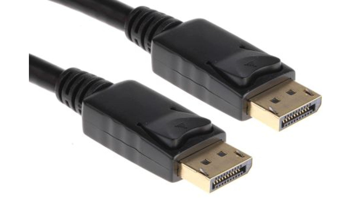 Zespół cyfrowych kabli wideo i monitorowych 5m Męskie DisplayPort to Męskie DisplayPort Czarny
