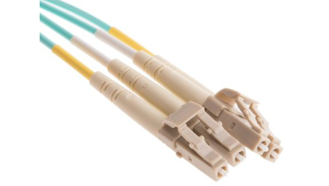 Kabel światłowodowy, średnica: 900μm, OM4 Wielomodowy, Niebieski, LC / LC