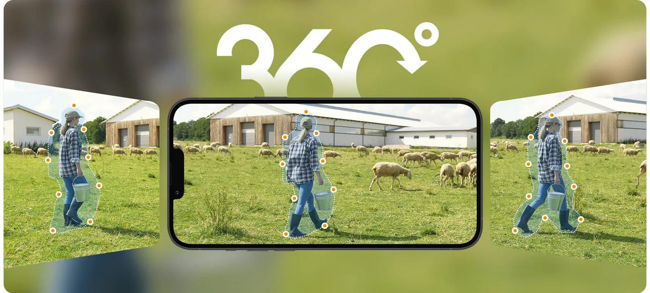 Kamera IP Imou AOV PT KIT 2.4GHz Wi-Fi i 4G 5MPx z panelem solarnym z kartą pamięci 64GB