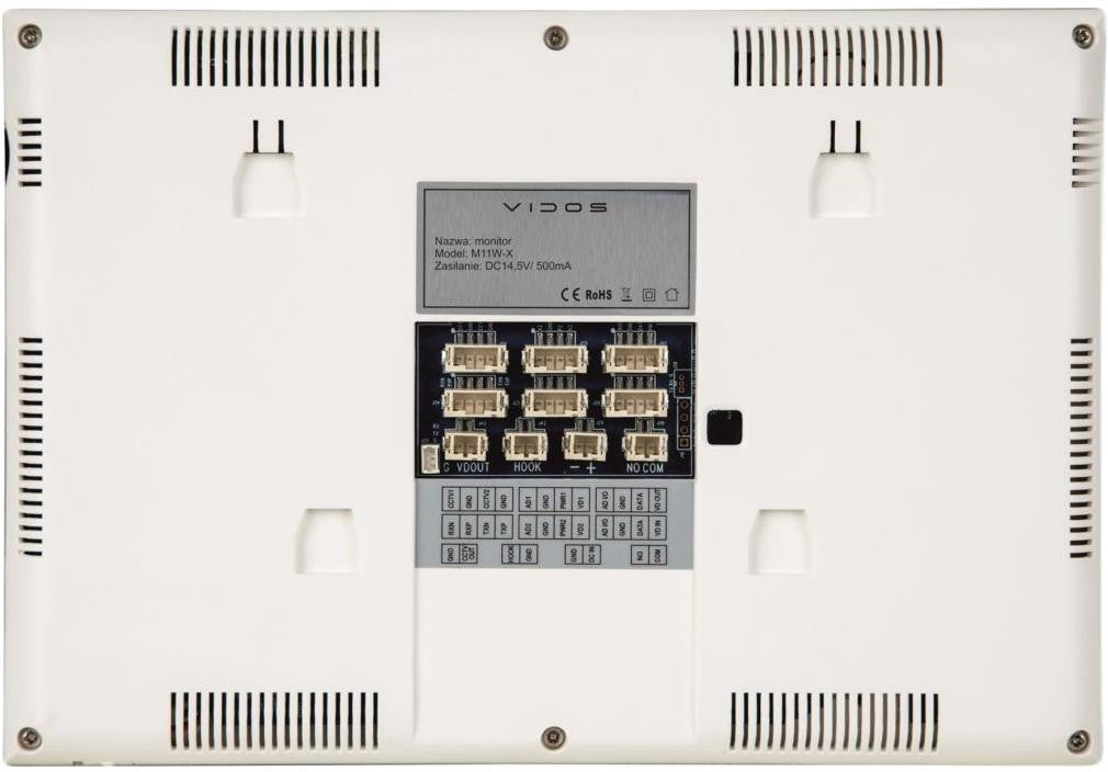 WIDEODOMOFON VIDOS X 4xM11W-X/S11-4