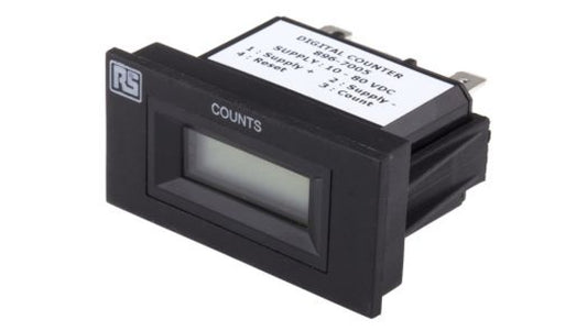 Licznik impulsów LCD 6-cyfrowy 10 → 80 V DC RS PRO