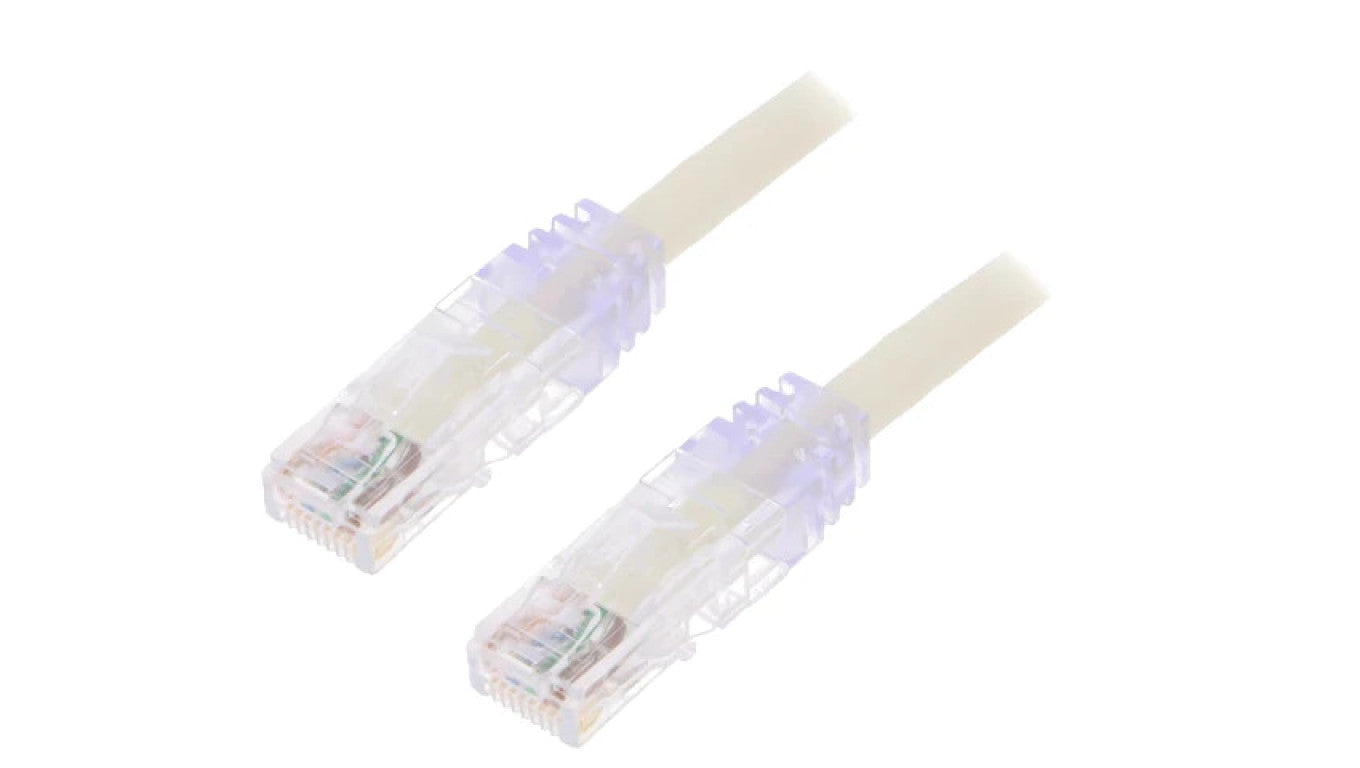 Patch cord TX6™ PLUS,U/UTP 6 linka Cu LSZH biały 1m 24AWG UTPSP1MY