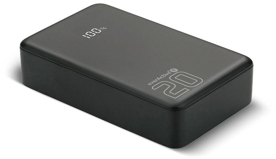 Powerbank everActive Energy Bank EB-22QB 20000 mAh 22,5 W 2x USB-A USB-C czarny