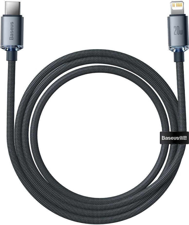 KABEL USB-C / Lightning iPhone Baseus Crystal CAJY000201 1.2m 20W  OPLOT PREMIUM