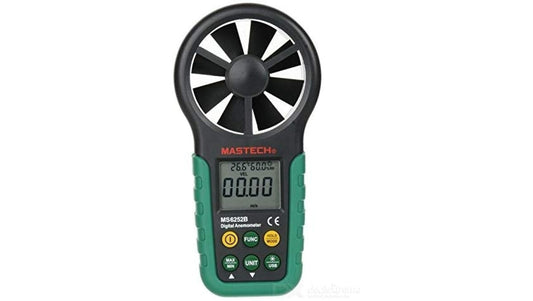 Miernik anemometr, termometr, higrometr, miernik klimatu, insterfejs USB MS-6252B 06773
