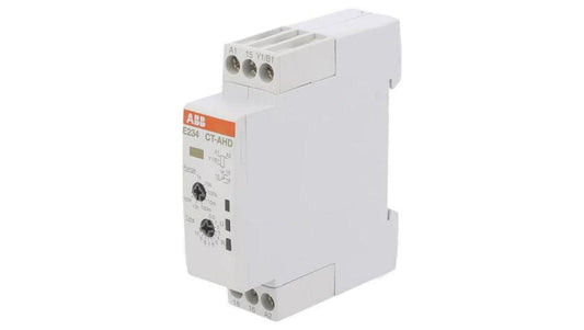 Przekaźnik czasowy 0,05s÷100h SPDT 24÷240VAC 24÷48VDC IP20 1SVR500110R0000