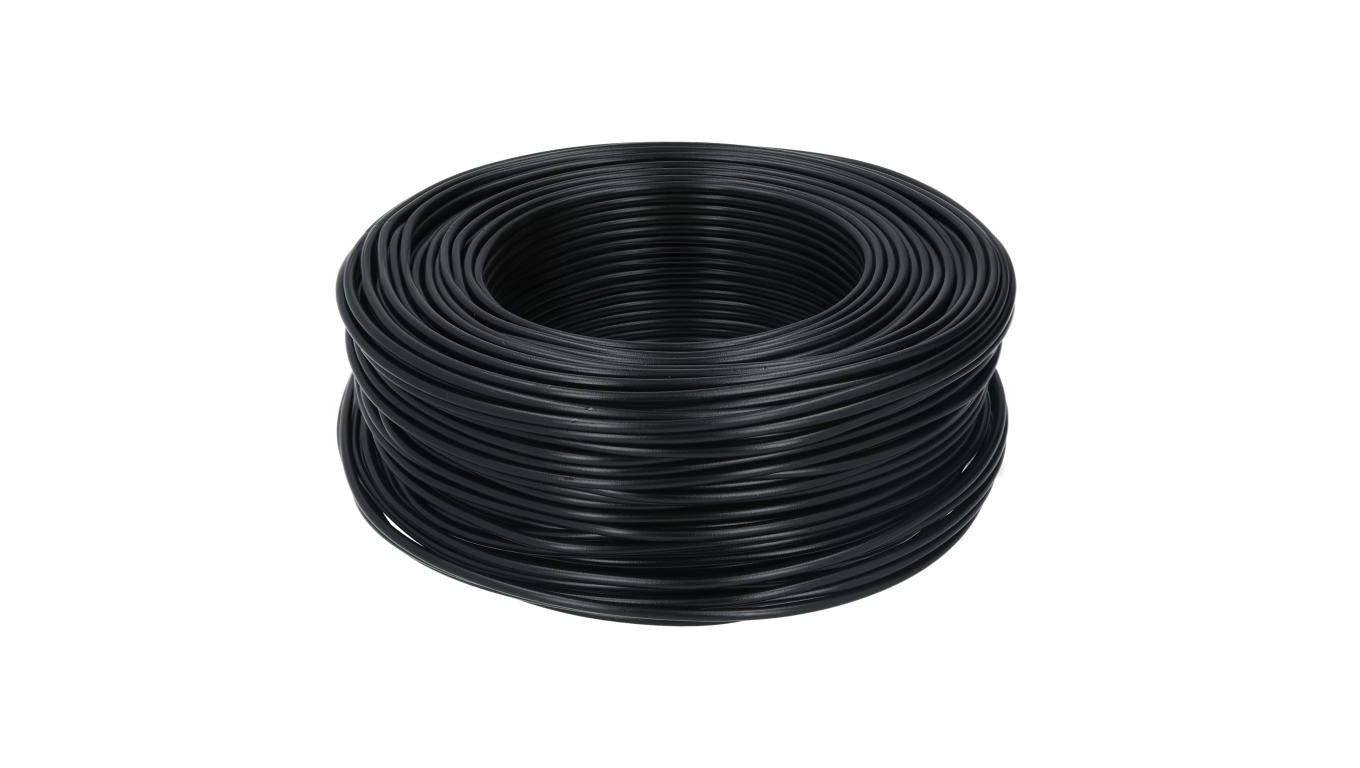 Kabel instalacyjny DY / H07V-U 2,5mm2 jednożyłowy czarny 450/750V drut Basoglu /100m/
