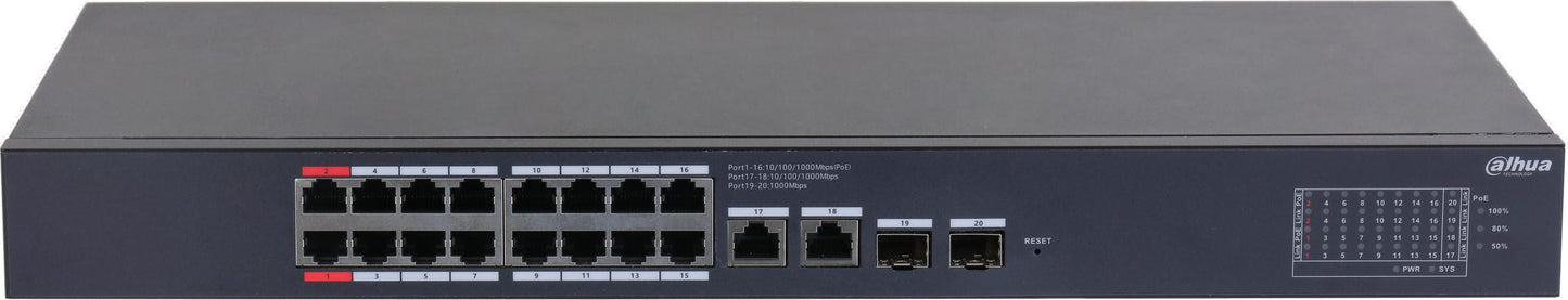 Switch  Dahua CS4220-16GT-240