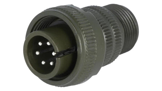 Złącze okrągłe rozmiar 14S MS/DS stop aluminium DS3106A 14S-6P