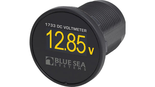 Woltomierz DC Blue Sea Mini OLED żółty