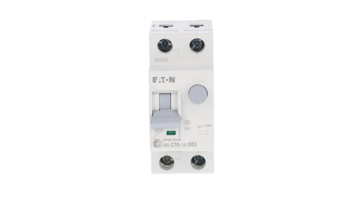 Wyłącznik różnicowo-nadprądowy 2P 10A 0,03A typ AC xPole Home HNB-C10/1N/003 195125