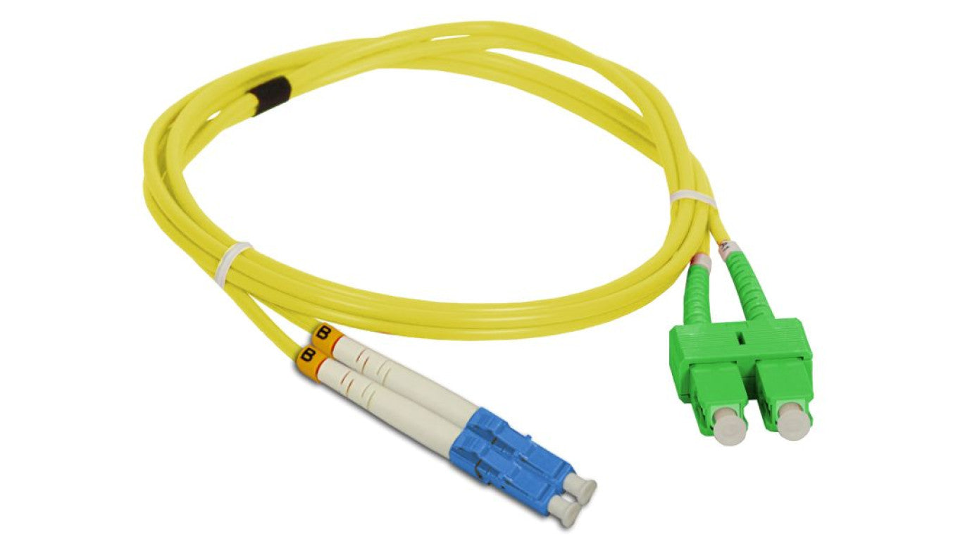 Patch cord SM SC/APC-LC duplex 9/125 2.0m FOC-SCALC-9SMD-2