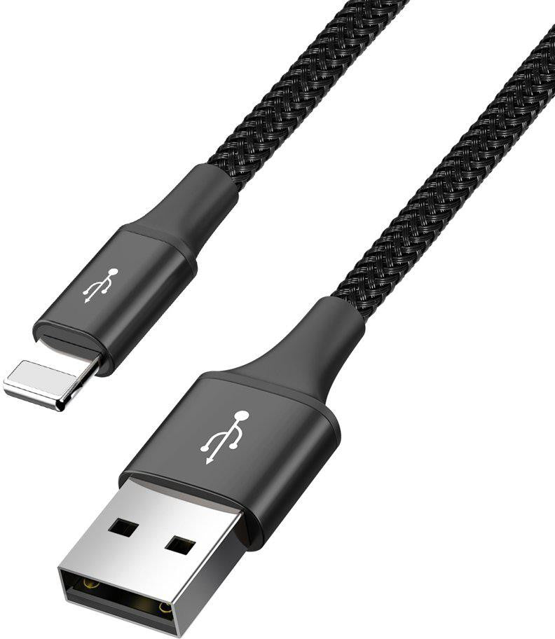 KABEL 4w1 USB-A / Lighting iPhone 2x USB-C micro-USB Baseus Cafule CA1T4-B01 1.2m 3.5A W OPLOCI