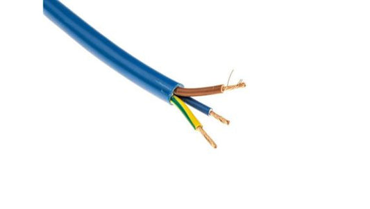 Kabel elektryczny Do bardzo niskich temperatur, 3-rdzeniowy, PVC, 1,5 mm², 300/500 V H05VV-F