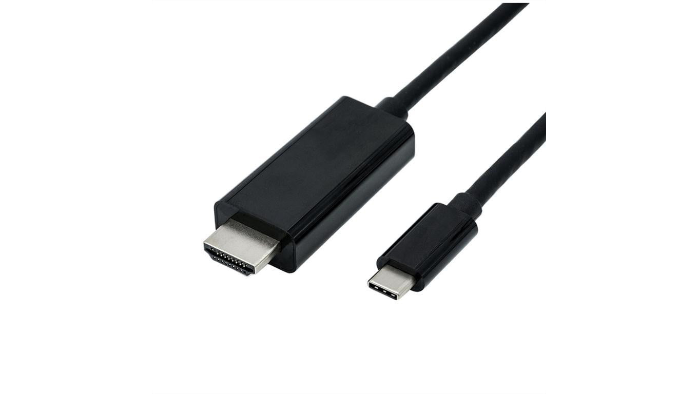 Kabel adaptera ROLINE USB typu C - HDMI, M/M, 5 m