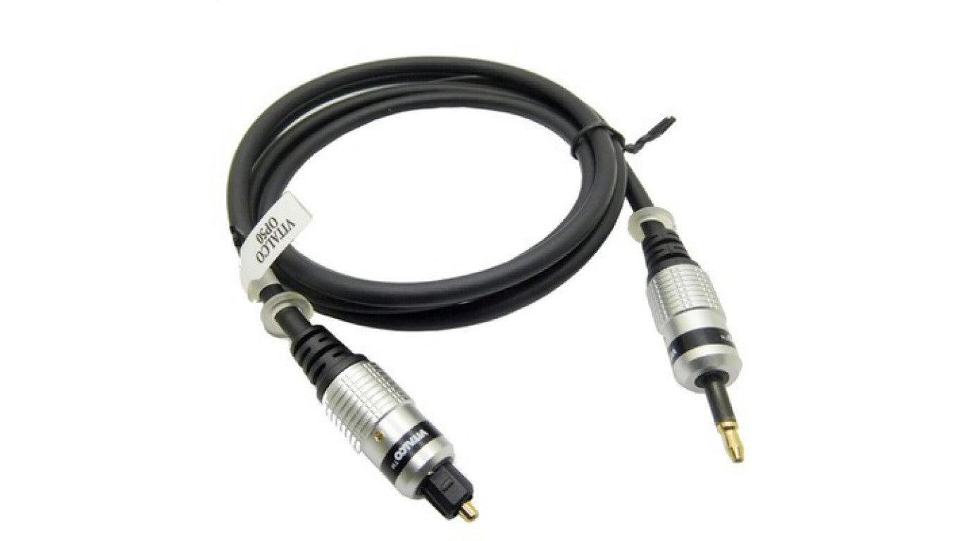 Kabel optyczny T-J Toslink Jack SPDiF (Toslink - mini Toslink) OP50 10m