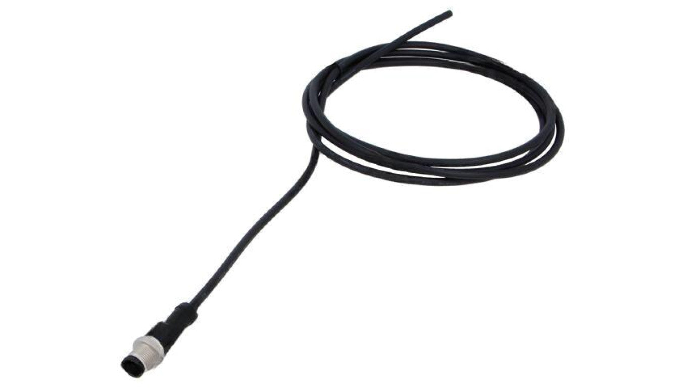 Złącze M12, męskie, PIN:5, wtyk, proste, 60V M12A-05BMMM-SL8B02