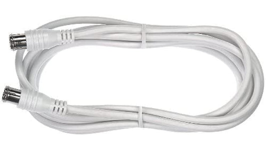 Kabel sznur 2,5m wtyk telewizyjny QUICK-FIX PREMIUM SAK 251-02